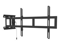 Multibrackets M Universal Swing Arm - Asennuspakkaus (keinuvarsi) malleihin litteä paneeli - musta -näytön koko: 26"-47" 7350022736214