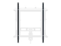 Multibrackets M Extender Kit Push HD - Asennuskomponentti (jatkotelineet) malleihin litteä paneeli - musta -näytön koko: 40"-70" -kiinnitysliitäntä: 600 x 400 mm - seinään asennettava 7350073730575