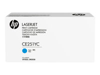 HP 504A - Sinivihreä - alkuperäinen - LaserJet - väriainekasetti (CE251YC) Contract CE251YC