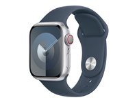 Apple - Hihna tuotteelle älykello - 41 mm - M/L-koko - myrskyn sininen MT2X3ZM/A