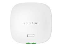 HPE Networking Instant On AP32 (EU) - Langattoman verkon liityntäpiste - Wi-Fi 6 - Wi-Fi 6E - 2.4 GHz, 5 GHz, 6 GHz - seinään/kattoon asennettava S1T28A