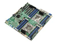 Intel Server Board S2600CWTR - Emolevy - SSI EEB - LGA2011-v3 pistoke - 2 Tuetut CPU:t - C612 Chipset - USB 3.0 - 2 x 10 Gigabit LAN - onboard graphics DBS2600CWTR