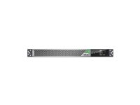 APC Smart-UPS Ultra SRTL2K2RM1UC - UPS (telineasennettava) (suuri tiheys) - Vaihtovirta 230 V - 2200 watti(a) - 2200 VA - Litiumioni - Ethernet, USB - lähtöliittimet: 5 - 1U - hopean harmaa SRTL2K2RM1UIC