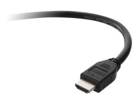 Belkin Standard - HDMI-kaapeli - HDMI uros to HDMI uros - 2 m - musta HDMI0017-2M