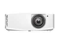 Optoma 4K400STx - DLP-projektori - 3D - 4000 lumenia - 3840 x 2160 - 16:9 - 4K - lyhytheittoinen kiinteä objektiivi E9PV7KJ01EZ2