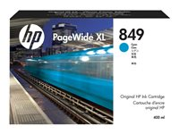 HP 849 - 400 ml - sinivihreä - alkuperäinen - PageWide XL - mustepatruuna malleihin PageWide XL 3900 1XB39A