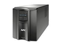 APC Smart-UPS SMT1500IC - UPS - Vaihtovirta 220/230/240 V - 1000 watti(a) - 1500 VA - RS-232, USB - lähtöliittimet: 8 - musta - sekä APC SmartConnect SMT1500IC