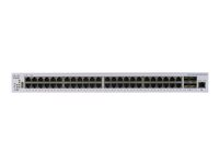 Cisco Business 350 Series CBS350-48XT-4X - Kytkin - L3 - Hallinnoitu - 48 x 10GBase-T + 4 x 10 Gigabit SFP+ - telineeseen asennettava CBS350-48XT-4X-EU