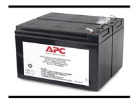 APC Replacement Battery Cartridge #113 - UPS akku - 1 x akku/paristo - Lyijyhappo - musta malleihin Back-UPS RS 1100 APCRBC113