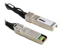 Dell - Suorakytkentäkaapeli - QSFP+ to QSFP+ - 7 m - kaksoisakselinen malleihin Networking C9010, S6000, S6010; PowerSwitch S4112, S5212, S5224; ProSupport Plus S4048 470-AAXI