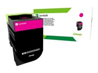 Lexmark 702XME - Erittäin tuottoisa - magenta - alkuperäinen - väriainekasetti Lexmark Corporate malleihin Lexmark CS510de, CS510dte 70C2XME