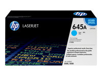 HP 645A - Sinivihreä - alkuperäinen - LaserJet - väriainekasetti (C9731A) malleihin Color LaserJet 5500, 5550 C9731A