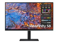 Samsung ViewFinity S8 S27B800PXP - S80PB Series - LED-näyttö - 4K - 27" - HDR LS27B800PXPXEN