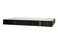 APC Rack Automatic Transfer Switch AP4423 - Vikasietoinen kytkin (telineasennettava) - Vaihtovirta 230 V - Ethernet 10/100, RS-232, USB - lähtöliittimet: 9 - 1U - musta malleihin P/N: SMTL1000RMI2UC, SMX1000C, SMX1500RM2UC, SMX1500RM2UCNC, SMX750C, SMX750CNC AP4423