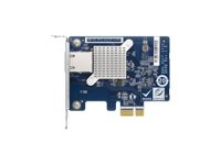 QNAP QXG-5G1T-111C - Verkkosovitin - PCIe 2.0 matala profiili - 5GBase-T x 1 malleihin QNAP TDS-16489U R2, TS-1273, 1277, 473, 677, 873, 877, 977, TVS-2472, 473, 673, 872, 873 QXG-5G1T-111C