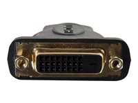 C2G Velocity Inline Adapter - Näyttösovitin - DVI-D naaras to HDMI uros - musta 80348