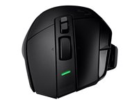 Logitech G G502 X LIGHTSPEED - Hiiri - optinen - 8 painiketta - langaton - 2.4 GHz - USB Logitech LIGHTSPEED -vastaanotin - musta 910-006180