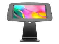 Compulocks Galaxy Tab A7 10.4" Space Enclosure Rotating Counter Stand - Asennuspakkaus (jalus alusta, kotelo) malleihin tabletti - lukittava - korkealaatuinen alumiini - musta -näytön koko: 10.4" -kiinnitysliitäntä: 100 x 100 mm - tiskin yläosa malleihin Samsung Galaxy Tab A7 (10.4 tuuma) 303B104GA7SB