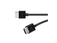 Belkin BOOST CHARGE - Ultra High Speed - HDMI-kaapeli - HDMI uros to HDMI uros - 2 m - musta - 8K tuki malleihin P/N: AVC006BTSGY, F4U098BT, F4U110BT, INC003TTBK, INC004BTSGY AV10175BT2MBKV2