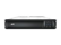 APC Smart-UPS 3000 LCD - UPS (telineasennettava) - Vaihtovirta 220/230/240 V - 2.7 kW - 3000 VA - RS-232, USB - lähtöliittimet: 9 - 2U malleihin P/N: AR3003, AR3003SP, AR3006, AR3006SP, AR3103, AR3103SP, AR3106, AR3106SP, AR3357X674 SMT3000RMI2U