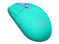 Logitech G G305 - Hiiri - optinen - 6 painiketta - langaton - 2.4 GHz - USB johdoton vastaanotin - minttu 910-006378