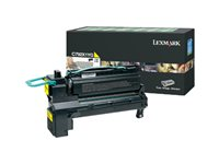 Lexmark - Erittäin tuottoisa - keltainen - alkuperäinen - väriainekasetti LCCP, LRP malleihin Lexmark C792, X792 C792X1YG