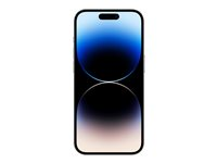 Apple iPhone 14 Pro - 5G älypuhelin - Kaksois-SIM / sisäinen muisti 128 Gt - OLED-näyttö - 6.1" - 2556 x 1179 pikseliä (120 Hz) - 3 takakameraa 48 MP, 12 MP, 12 MP - front camera 12 MP - hopea MQ023QN/A