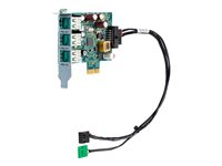 HP 12V PUSB Standard Card - USB-sovitin - PCIe - PoweredUSB (12 V) malleihin Engage Flex Pro Retail System 5KM97AA