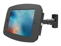 Compulocks Space Swing Arm iPad 12.9" Wall Mount Black - Kotelo - varkaudenesto malleihin tabletti - lukittava - korkealaatuinen alumiini - musta malleihin Apple 12.9-inch iPad Pro (1. laitesukupolvi, 2. sukupolvi) 827B290SENB