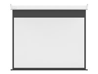 Multibrackets M Motorized Projection Screen Deluxe - Heijastusnäyttö - moottoroitu - 90" (229 cm) - 16:10 - Matte White - valkoinen 7350022735583