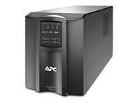 APC Smart-UPS 1000VA LCD - UPS - Vaihtovirta 120 V - 700 watti(a) - 1000 VA - USB - lähtöliittimet: 8 - 0U - musta - sekä APC SmartConnect SMT1000C