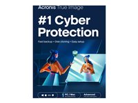 Acronis True Image Premium - Tilauslisenssi (1 vuosi) - 1 tietokone, 1 Tt pilvitallennustila, rajaton määrä mobiililaitteita - lataus - Win, Mac, Android, iOS HOPASHLOS