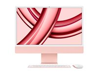 Apple iMac with 4.5K Retina display - all-in-one M3 - 8 Gt - SSD 256 GB - LED 24" - ruotsalainen/suomalainen MQRD3KS/A