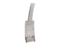 C2G Cat5e Booted Shielded (STP) Network Patch Cable - Kytkentäkaapeli - RJ-45 (uros) to RJ-45 (uros) - 4 m - STP - CAT 5e - valettu - harmaa 83753