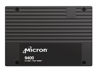 Micron 9400 MAX - SSD - Enterprise - 25600 GB - sisäinen - 2.5" - U.3 PCIe 4.0 x4 (NVMe) MTFDKCC25T6TGJ-1BC1ZABYYR