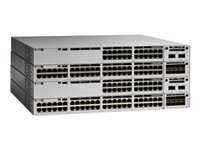 Cisco Catalyst 9300L - Network Essentials - kytkin - L3 - 48 x 10/100/1000 + 4 x 10 Gigabit SFP+ (maa-satelliittiyhteys) - telineeseen asennettava C9300L-48T-4X-E