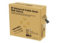 Multibrackets M Universal Cable Sock Touch Fastener - Kaapelijärjestäjä - musta 7350022732858