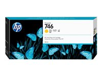 HP 746 - 300 ml - keltainen - alkuperäinen - DesignJet - mustepatruuna malleihin DesignJet Z6, Z6dr, Z9+, Z9+dr P2V79A