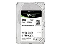 Seagate Exos 7E2000 ST1000NX0373 - Kiintolevyasema - salattu - 1 Tt - sisäinen - 2.5" SFF - SAS 12Gb/s - nearline - 7200 kierrosta/min - puskuri: 128 Mt - Self-Encrypting Drive (SED) ST1000NX0373