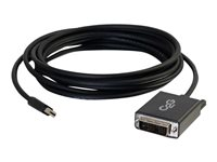 C2G 3m Mini DisplayPort to Single Link DVI-D Adapter Cable M/M - Mini DP to DVI - Black - DisplayPort -kaapeli - yksinkertainen yhteys - Mini DisplayPort (uros) to DVI-D (uros) - 3 m - musta 84336