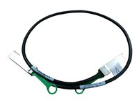 HPE X240 Direct Attach Copper Cable - 100GBase direct attach cable - QSFP28 (uros) to QSFP28 (uros) - 5 m malleihin FlexFabric 12900, 12900E 36, 12902, 5930, 5930 2QSFP+, 5930 2-slot, 5930 32, 5930 4-slot JL273A