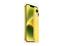 Apple iPhone 14 Plus - 5G älypuhelin - Kaksois-SIM / sisäinen muisti 256 Gt - OLED-näyttö - 6.7" - 2778 x 1284 pikseliä - 2 takakameraa 12 MP, 12 MP - front camera 12 MP - keltainen MR6D3QN/A