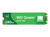 WD Green WDS240G3G0B - SSD - 240 GB - sisäinen - M.2 2280 - SATA 6Gb/s WDS240G3G0B