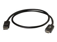 C2G 10ft DisplayPort to HDMI Cable - DP to HDMI Adapter Cable - M/M - DisplayPort -kaapeli - DisplayPort (uros) to HDMI (uros) - 3.048 m - musta 54327