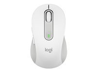 Logitech Signature M650 - Hiiri - optinen - 5 painiketta - langaton - Bluetooth, 2.4 GHz - Logitech Logi Bolt USB-vastaanotin - luonnonvalkoinen 910-006255