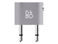 Bang & Olufsen - Lentokoneen äänisovitin - mono mini jack uros to mini-phone stereo 3.5 mm naaras - nordic ice malleihin Beoplay H95 1266505