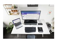 Kensington UVStand Monitor Stand with UV Sanitization Compartment - Näyttöjalusta ja vetolaatikko K55100WW