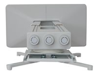 Multibrackets M Projector Mount Short Throw Deluxe - Asennuspakkaus (seinälevy, asennussovitin, short throw -seinäpidike, kiinnityslaitteisto) malleihin projektori - valkoinen 7350022739833