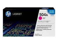 HP 504A - Magenta - alkuperäinen - LaserJet - väriainekasetti (CE253A) malleihin Color LaserJet CM3530 MFP, CM3530fs MFP, CP3525, CP3525dn, CP3525n, CP3525x CE253A