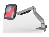 Compulocks iPad 10.2" Space Enclosure Articulating Arm Mount - Asennuspakkaus (nivelvarsi, kotelo) - säädeltävä varsi malleihin tabletti - lukittava - korkealaatuinen alumiini - musta -näytön koko: 10.2" malleihin Apple 10.2-inch iPad (7. sukupolvi, 8. sukupolvi, 9. sukupolvi) 660REACH102IPDSB